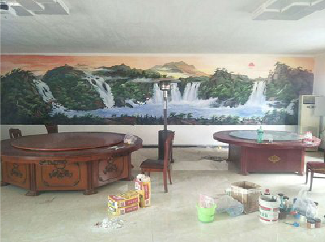 新宁墙绘-写实风景