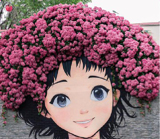 新宁墙体彩绘-网红墙打卡