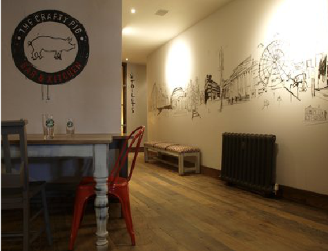 新宁教你判断手绘墙质量的好坏。