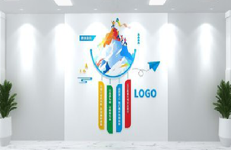 新宁公司企业形象墙的工艺材料有哪些？